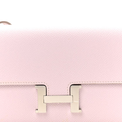 Hermes Epsom Constance Wallet To Go Mauve Pale 8 of 10