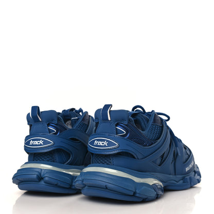 Balenciaga Mesh Nylon Mens Track LED Sneakers 43 Blue Grey White 4 of 8