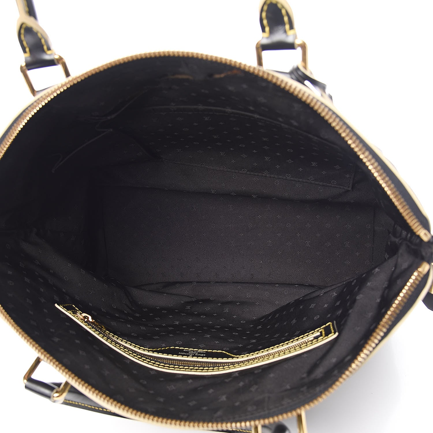 Louis Vuitton Suhali Lockit MM Black 5 of 15