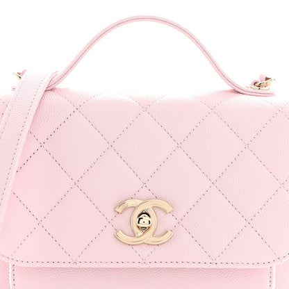 Chanel Caviar Quilted Small Business Affinity Flap Light Pink 8 of 11