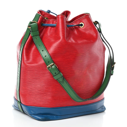 Louis Vuitton Epi Tri-Color Noe Castillan Red Toledo Borneo 5 of 16