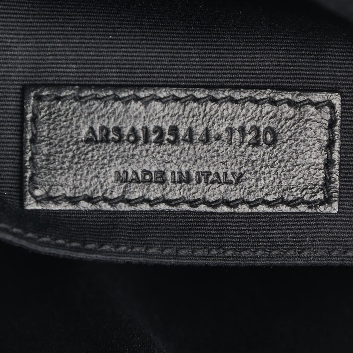 Calfskin Matelasse Monogram Lou Camera Bag Black