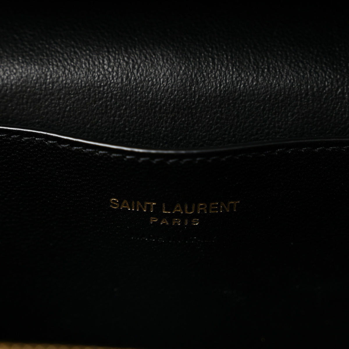 Lambskin Quilted Mini Gaby Vanity Case Strong Moss