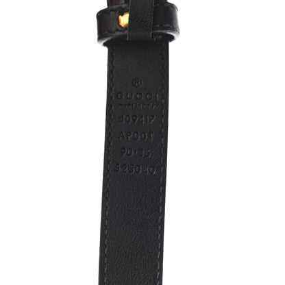Gucci Calfskin Double G 20mm Belt 105 42 Black 5 of 5