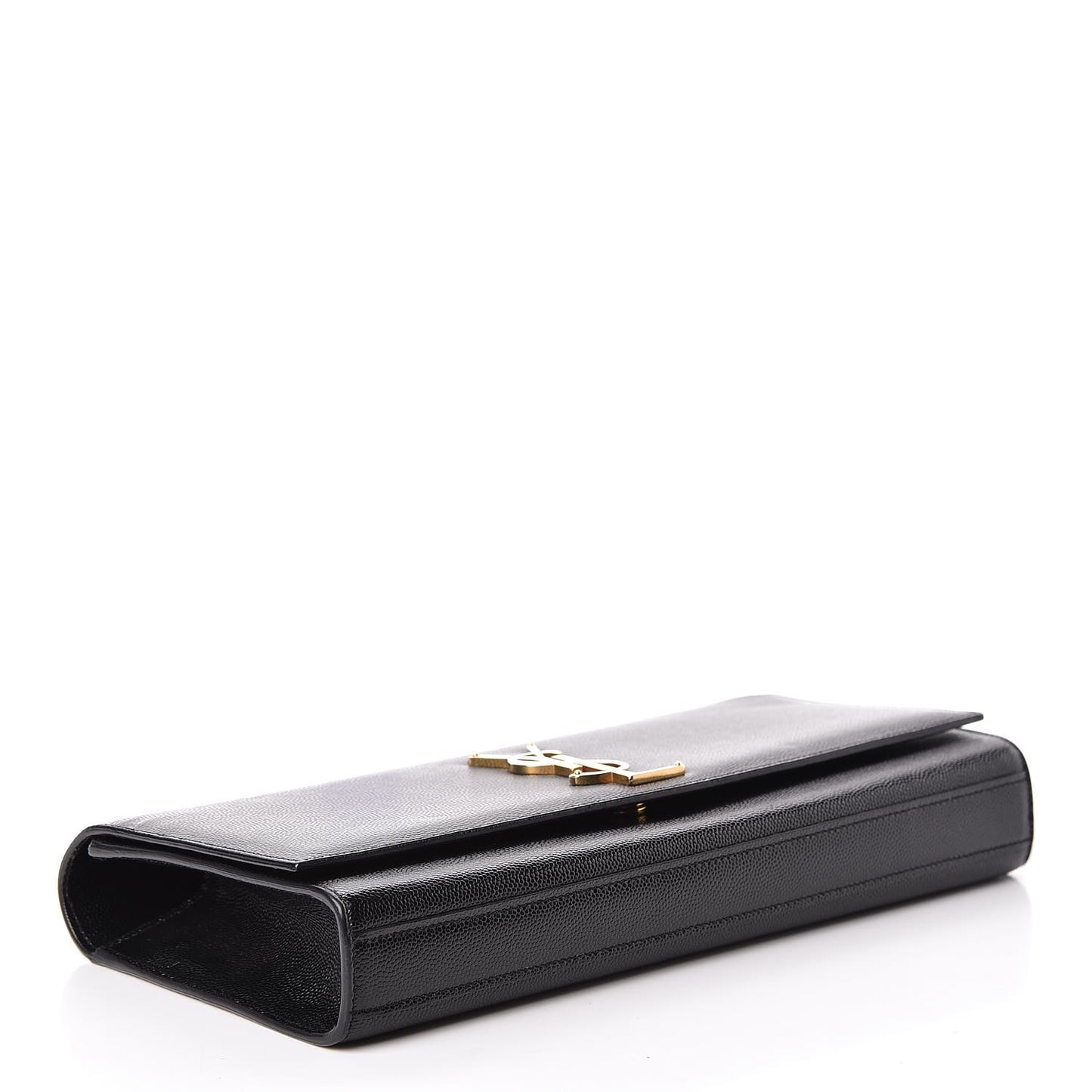 Grain De Poudre Monogram Cassandre Clutch Black