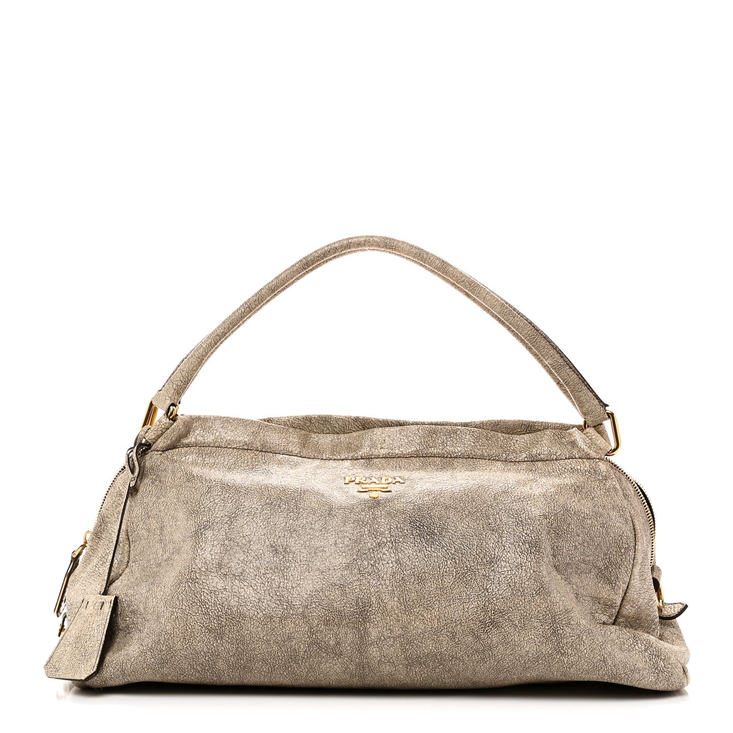 Craquele Shoulder Bag Talco