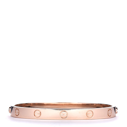 Cartier 18K Pink Gold LOVE Bracelet 18 3 of 5