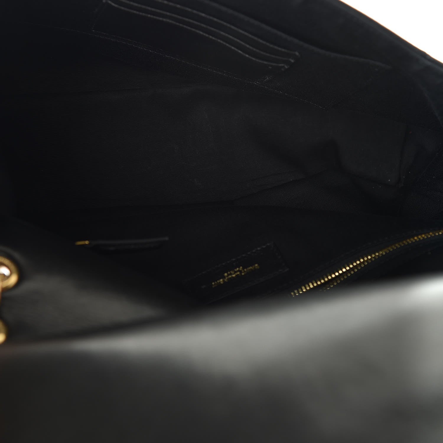 Saint Laurent Lambskin Patchwork Monogram Large Jamie Black 7 of 9