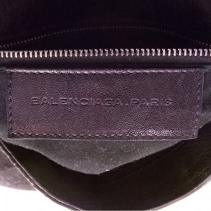 Balenciaga Lambskin Flap Bag Black 8 of 9