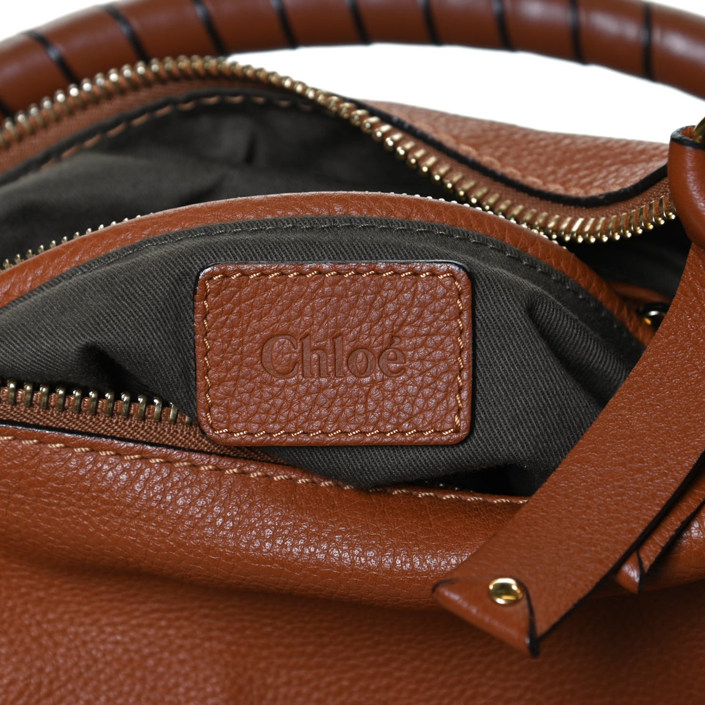 Calfskin Medium Marcie Hobo Tan