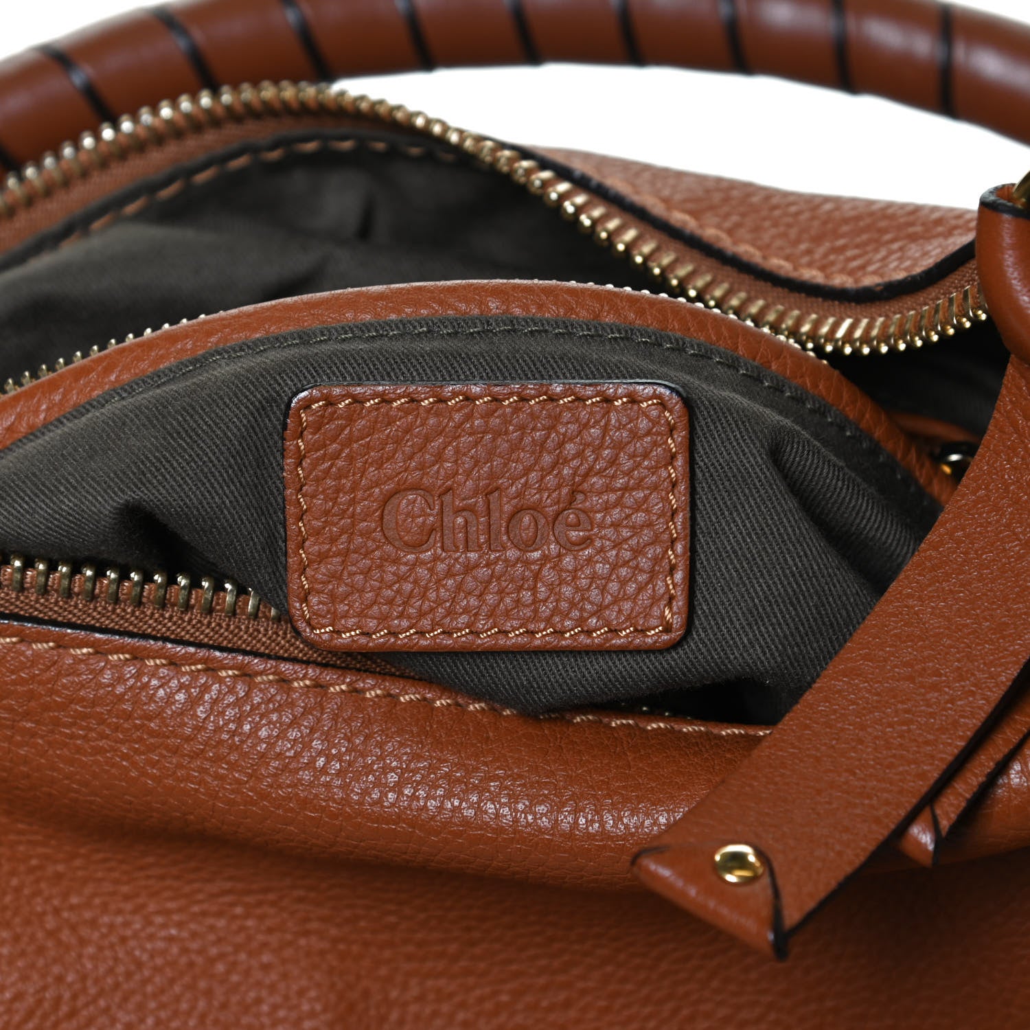 Chloe Calfskin Medium Marcie Hobo Tan 10 of 13