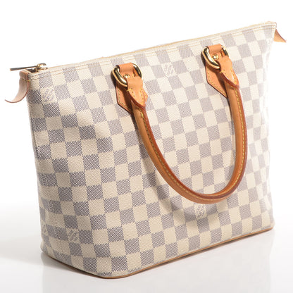 Louis Vuitton Damier Azur Saleya PM 4 of 8