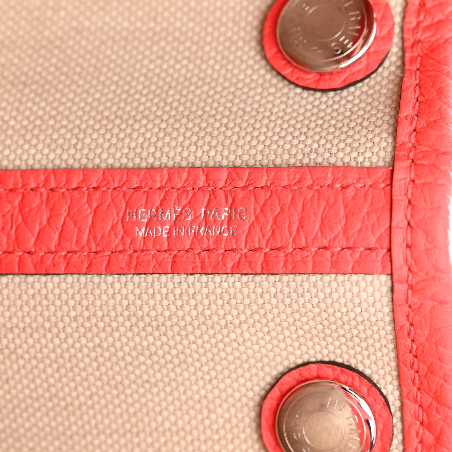 Hermes Toile Militaire Vache Country Garden Party 30 TPM Tote Beton Rose Texas 6 of 11