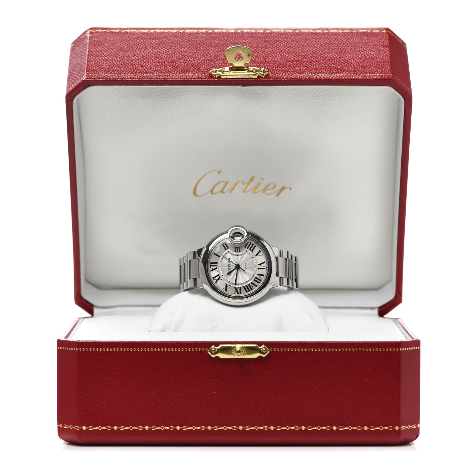 Cartier Stainless Steel 33mm Ballon Bleu De Cartier Automatic Watch 5 of 5