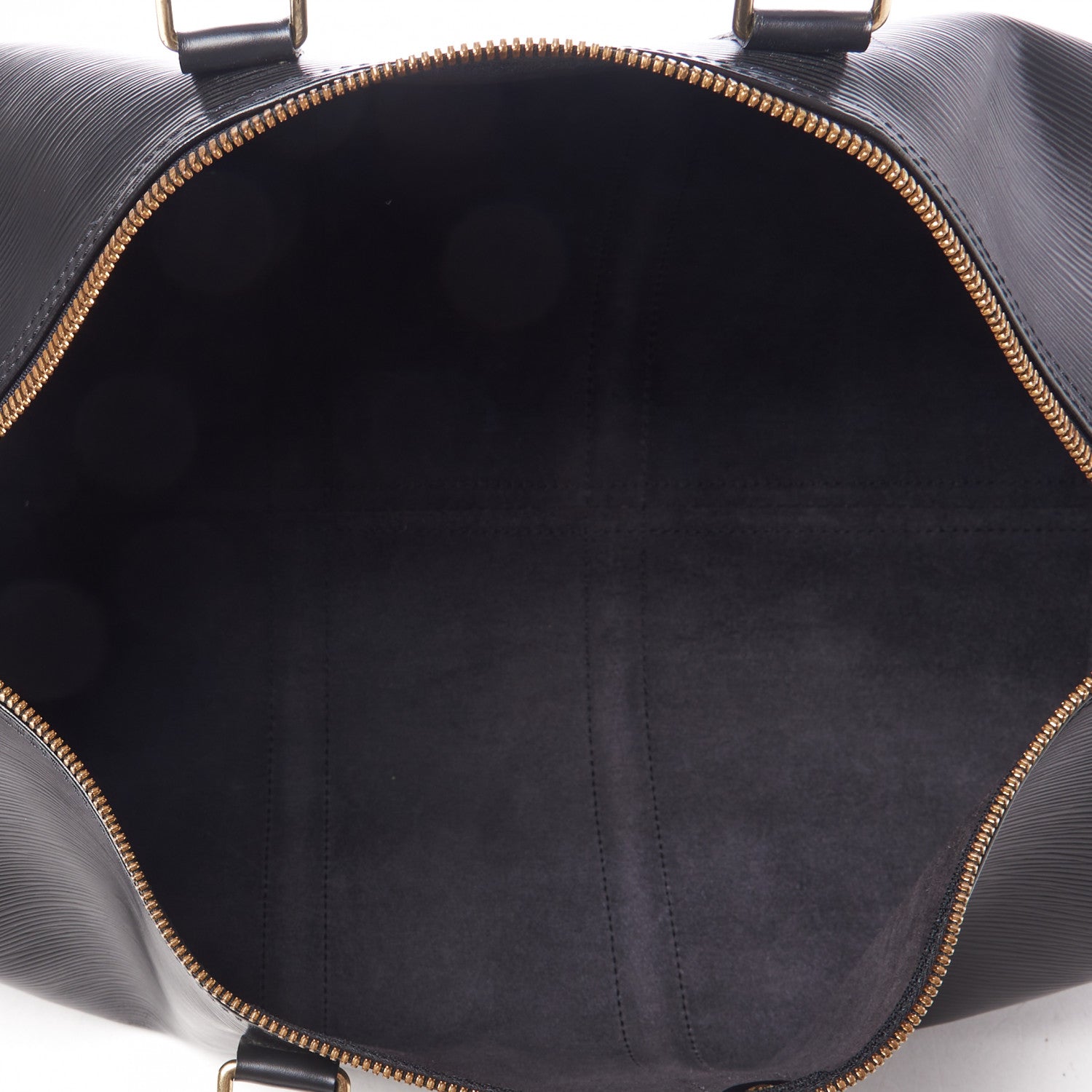 Louis Vuitton Epi Keepall 45 Black 6 of 11