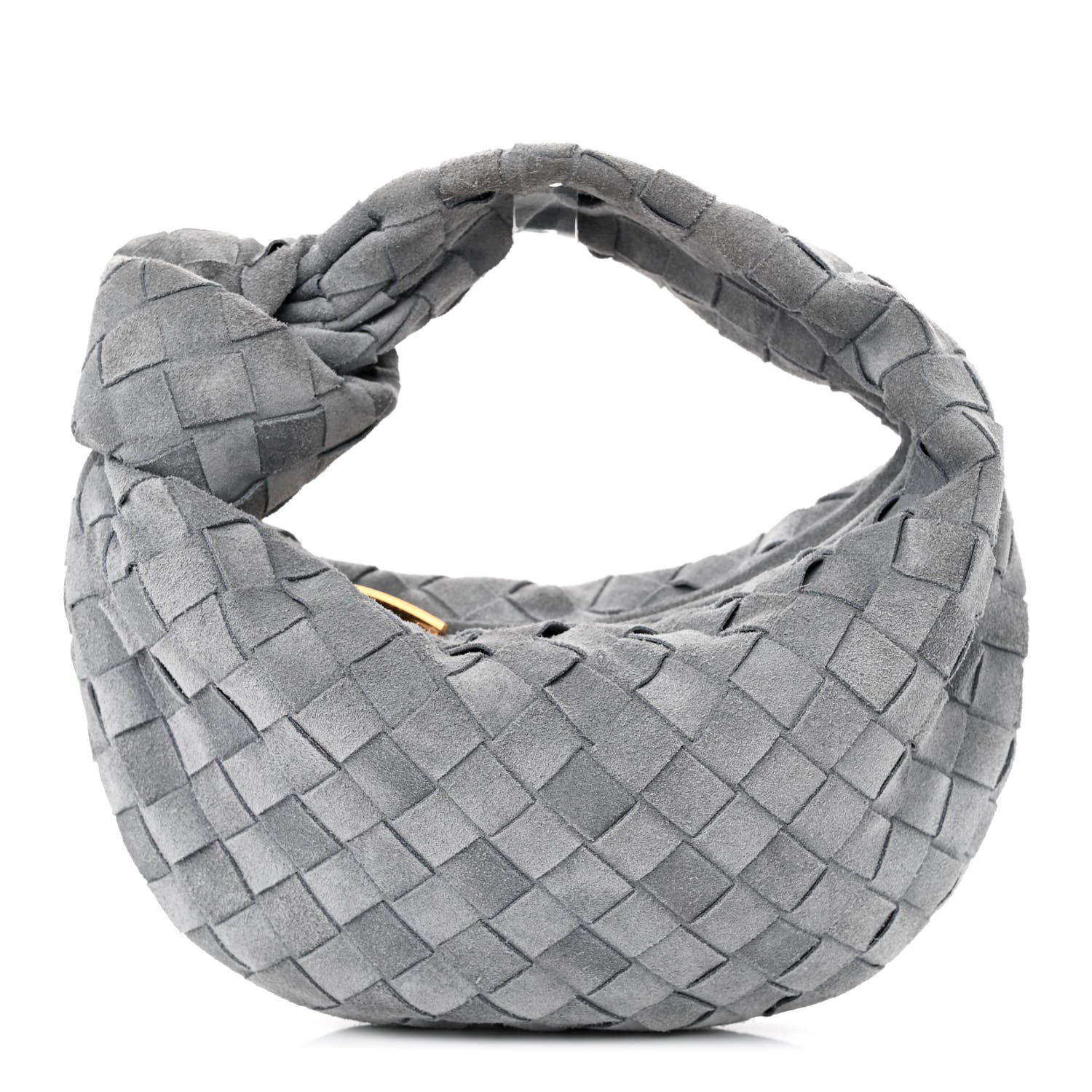 Bottega Veneta Suede Intrecciato Mini Jodie Thunder 1 of 11