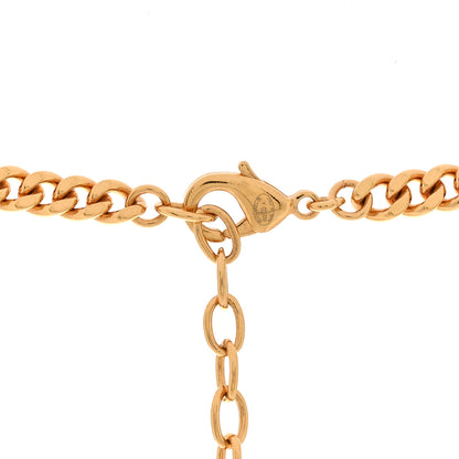 Chanel Pearl Quilted CC Long Necklace Light Gold 5 of 5