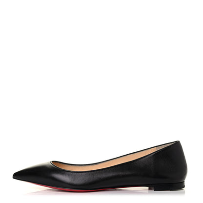 Christian Louboutin Shiny Nappa Ballalla Flats 36 Black 1 of 4