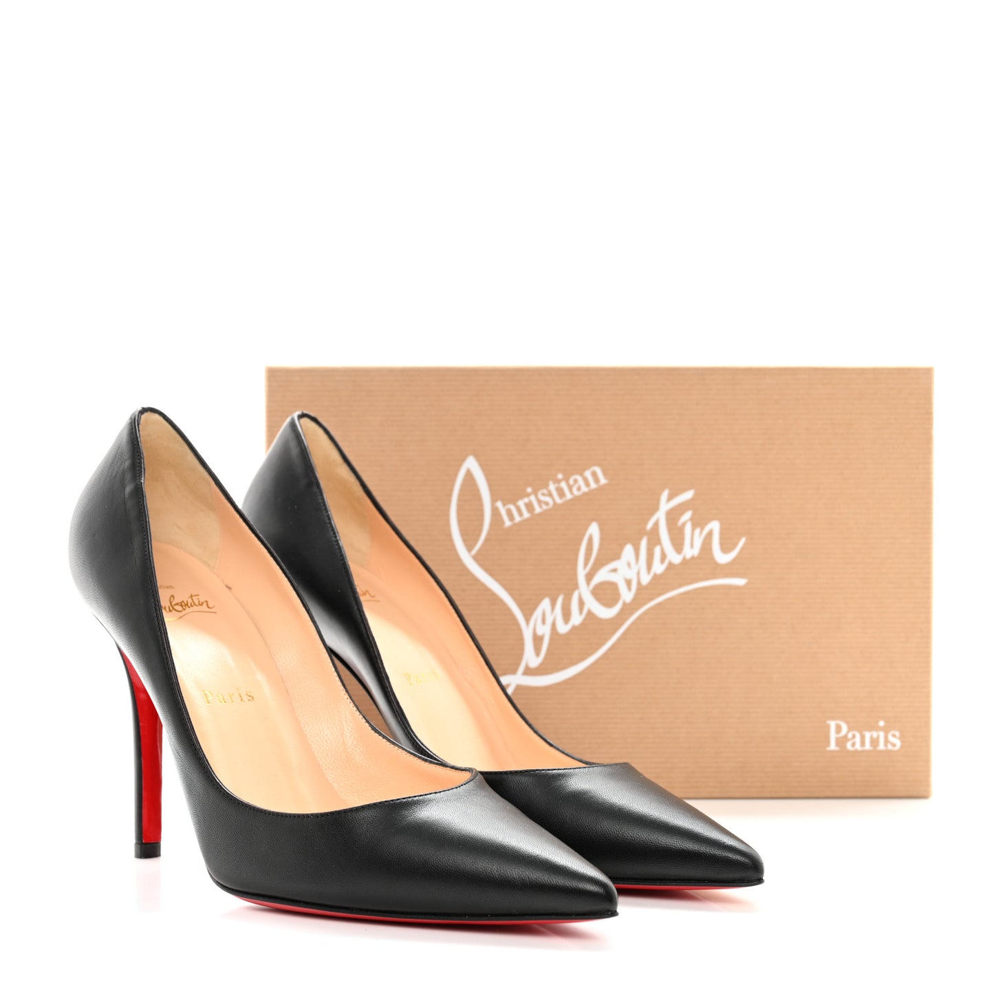 Nappa Apostrophy 100 Pumps 39.5 Black