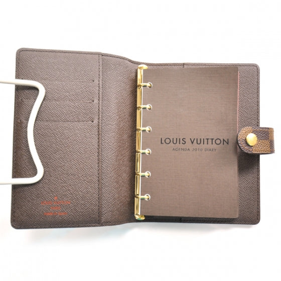 Louis Vuitton Damier Ebene Small Ring Agenda w Calendar 1 of 2