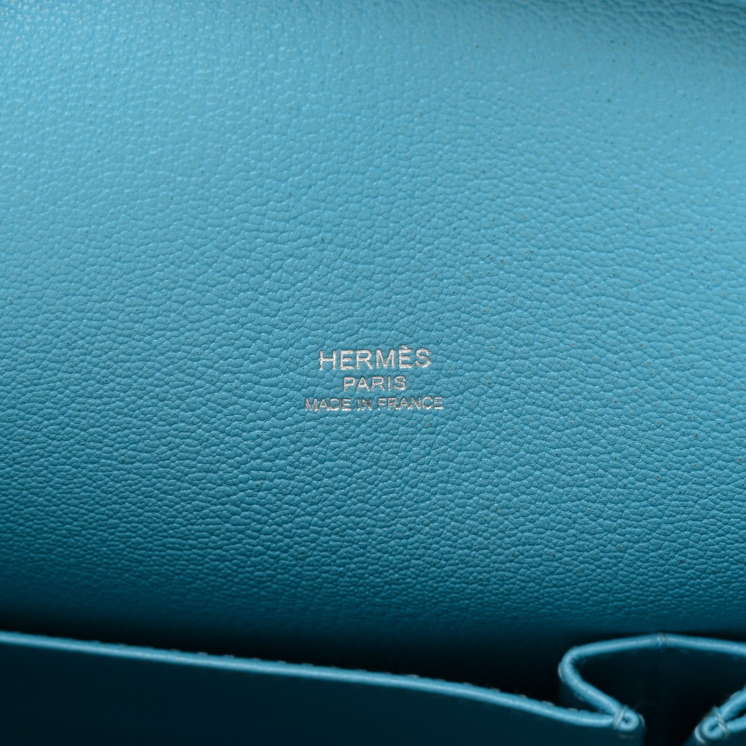 Hermes Taurillon Clemence Jypsiere 28 Bleu Du Nord 6 of 15