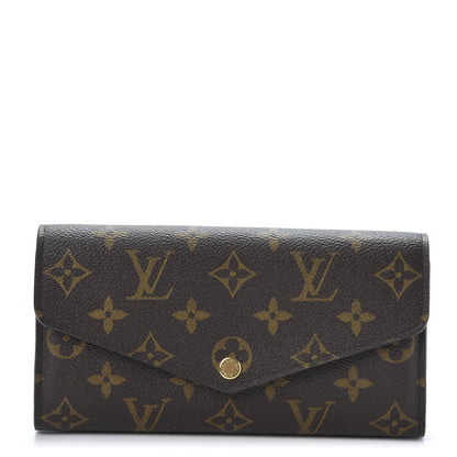Louis Vuitton Monogram Sarah Wallet NM Rose Ballerine 1 of 8