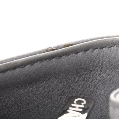 Chanel Caviar Quilted Grand Shopping Tote GST Light Grey 10 of 12