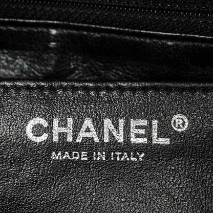 Chanel Caviar Quilted Jumbo Single Flap Black 6 of 7