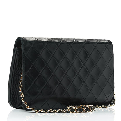 Chanel Lambskin Quilted Small Single Flap Black 3 of 6