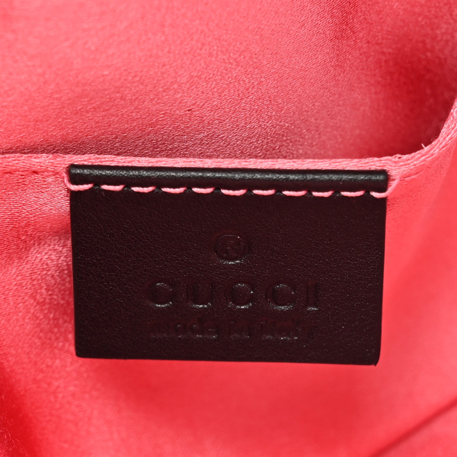 Gucci Velvet Matelasse GG Marmont Belt Bag 85 34 Black 6 of 10