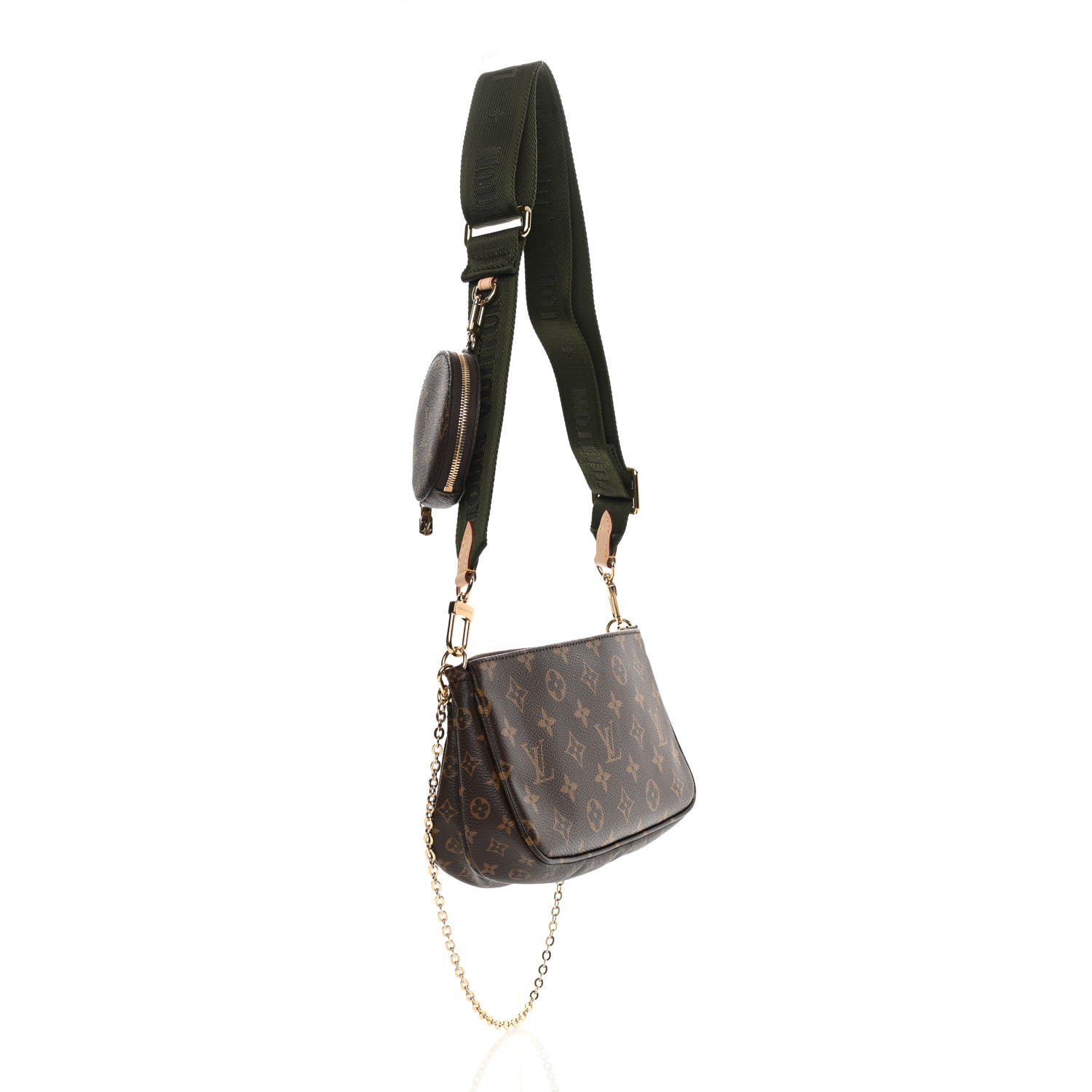 Louis Vuitton Monogram Multi Pochette Accessories Kaki 3 of 10