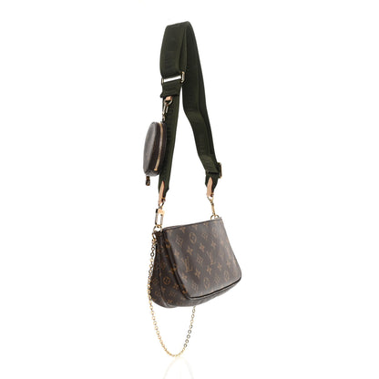Louis Vuitton Monogram Multi Pochette Accessories Kaki 3 of 10