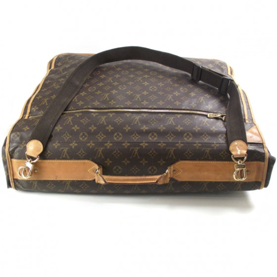 Louis Vuitton Canvas Leather Garment Bag 7 of 11