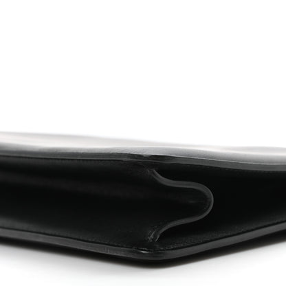 Celine Patina Box Calfskin Medium Clasp Bag Black 10 of 10