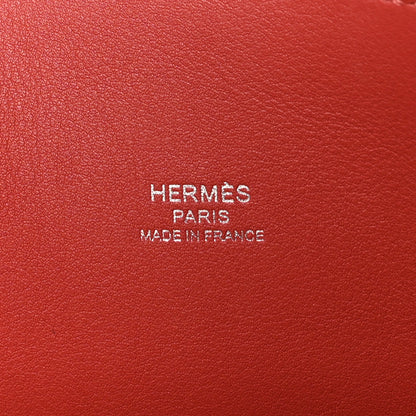 Hermes Epsom Tri-Color Mini 1923 Bolide Rouge Venetian Rouge Sellier Rose Texas 6 of 10