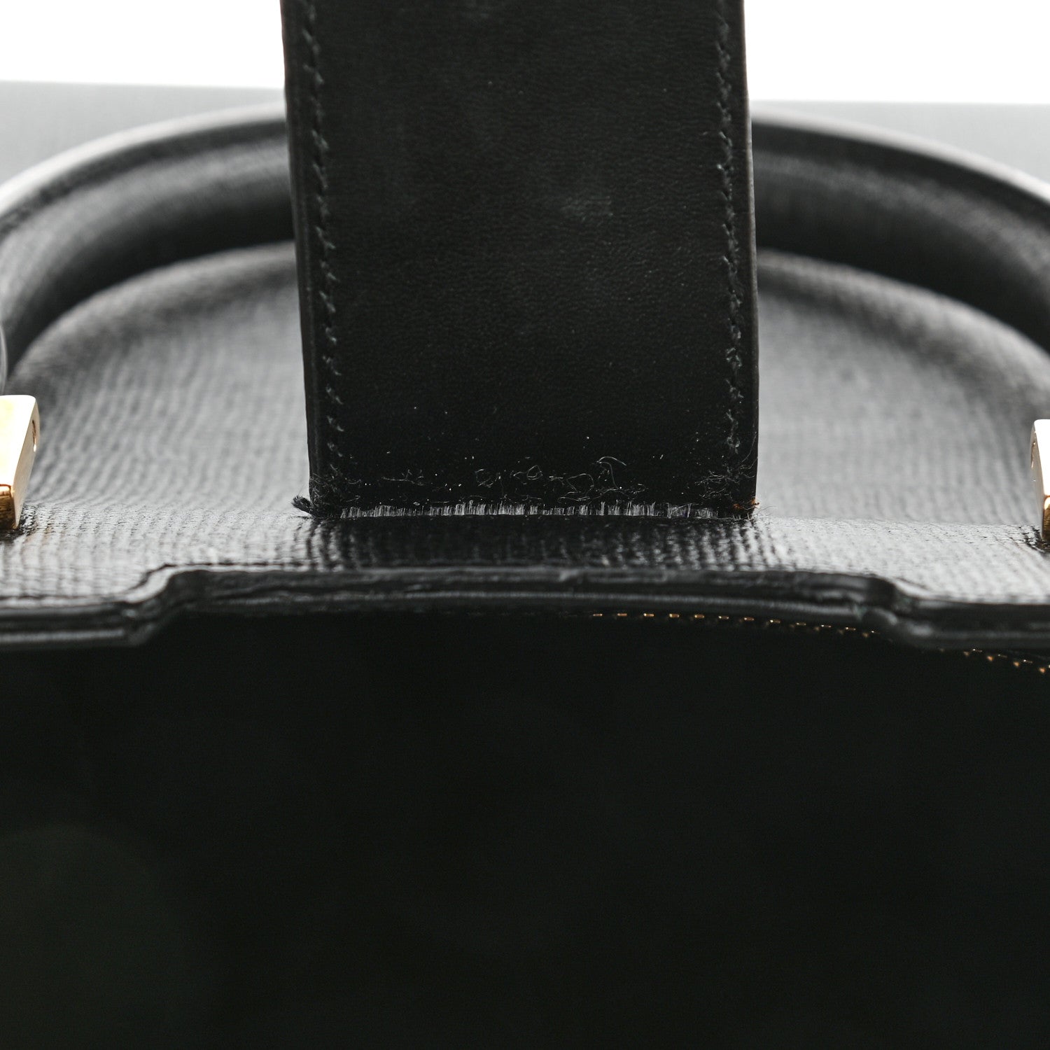Saint Laurent Textured Calfskin Small Classic Y Cabas Black 11 of 11