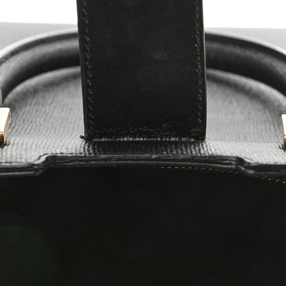 Saint Laurent Textured Calfskin Small Classic Y Cabas Black 11 of 11