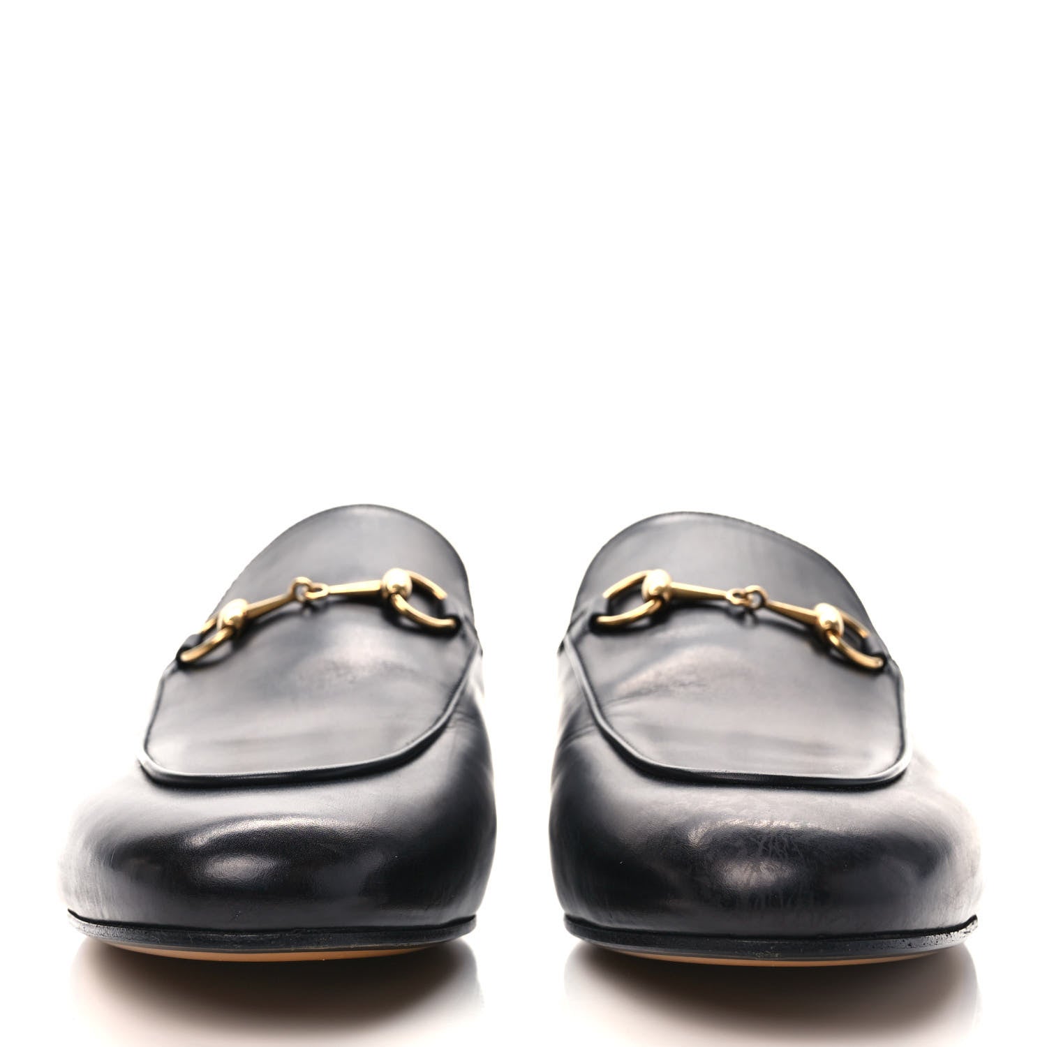 Gucci Calfskin Womens Princetown Slippers 40 Black 2 of 8