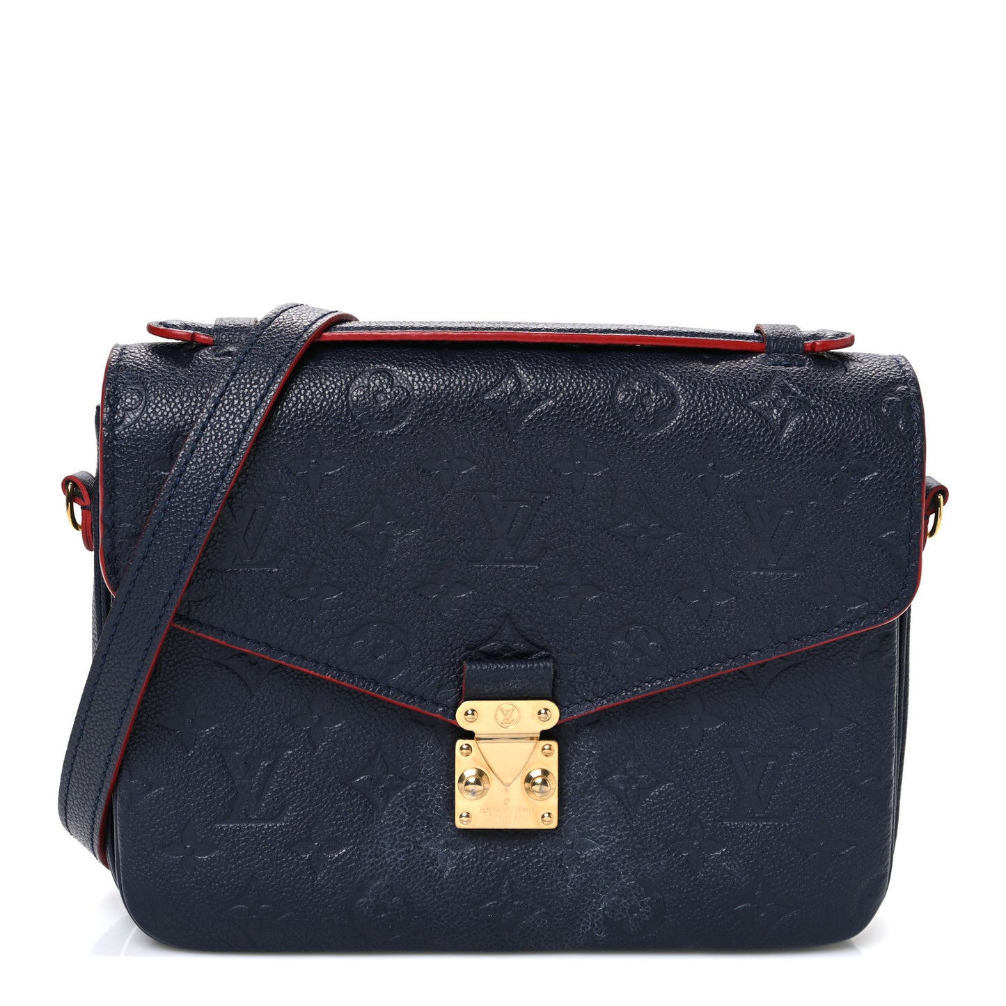 Empreinte Pochette Metis Marine Rouge