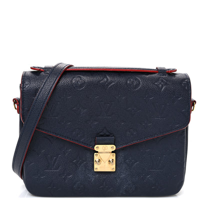 Louis Vuitton Empreinte Pochette Metis Marine Rouge 1 of 12