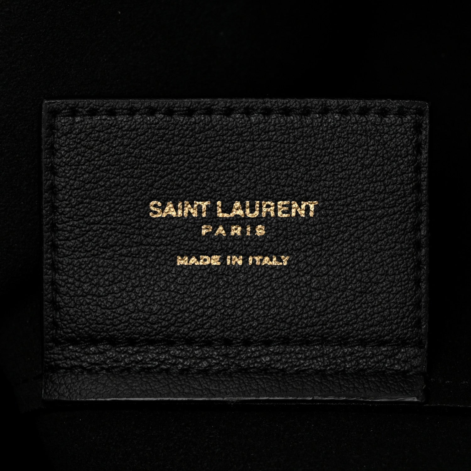 Saint Laurent Calfskin Large Shopping Tote Black 7 of 11
