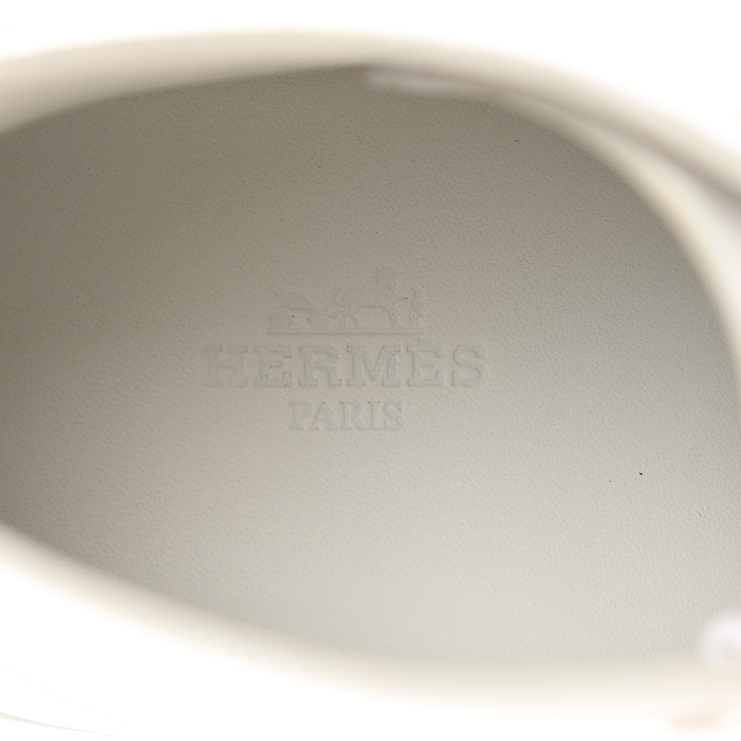 Hermes Calfskin Womens Climb Sneakers 36 White 7 of 9