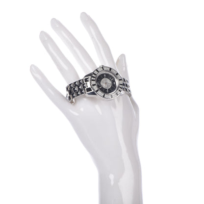 Christian Dior Stainless Steel Diamond Sapphire 33mm Christal Automatic Watch Black 2 of 6