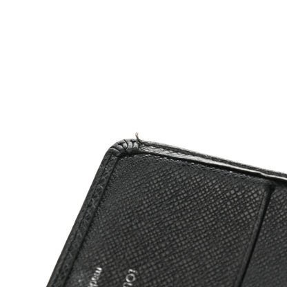 Louis Vuitton Taiga Slender Wallet Black 9 of 9