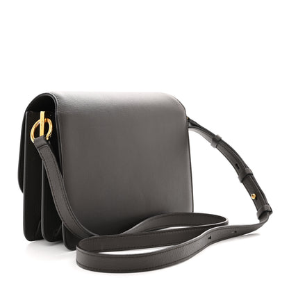 Salvatore Ferragamo Calfskin Joanne Crossbody Flannel 3 of 16