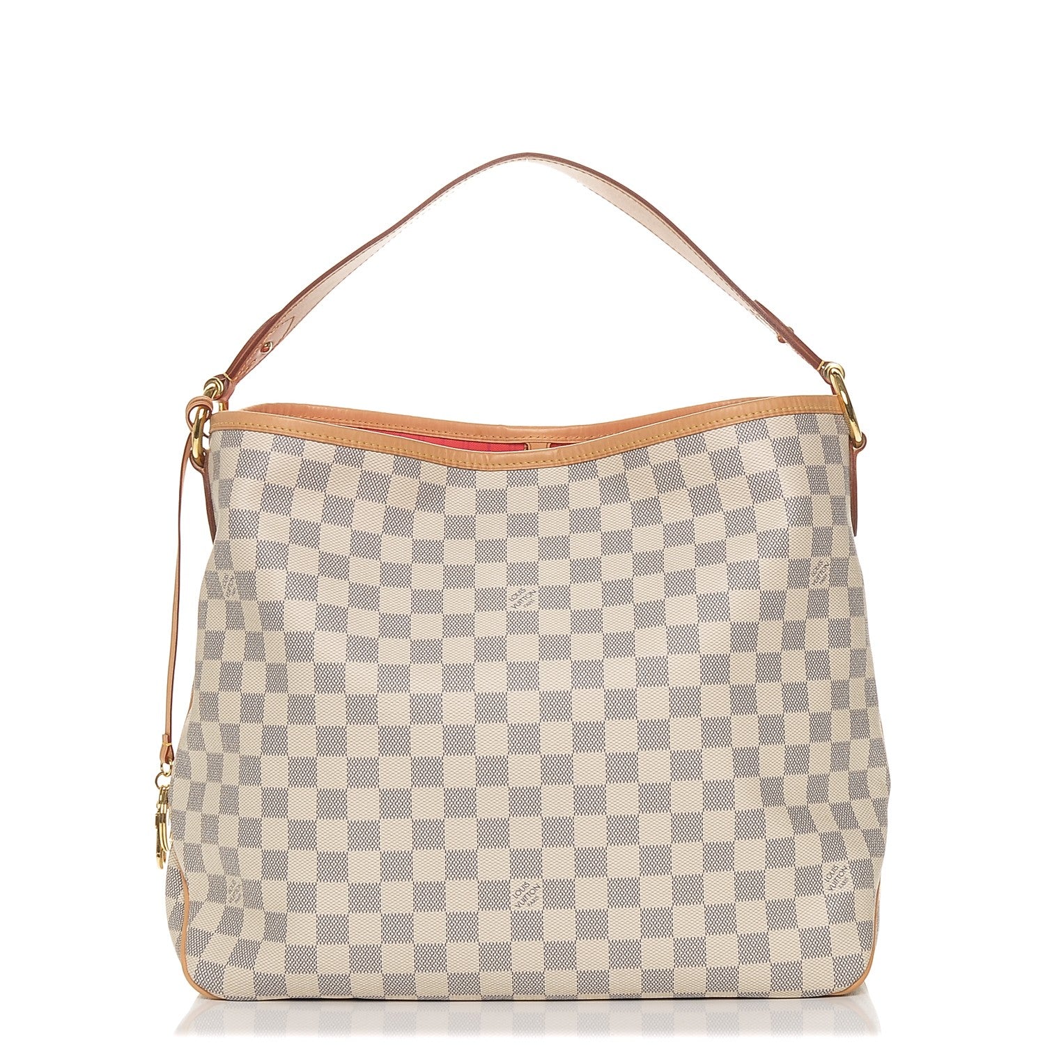 Louis Vuitton Damier Azur Delightful MM Pink 1 of 6