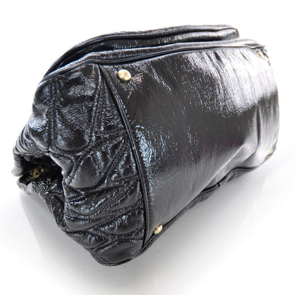 Chanel Vinyl Rodeo Flap Bag Black 4 of 7