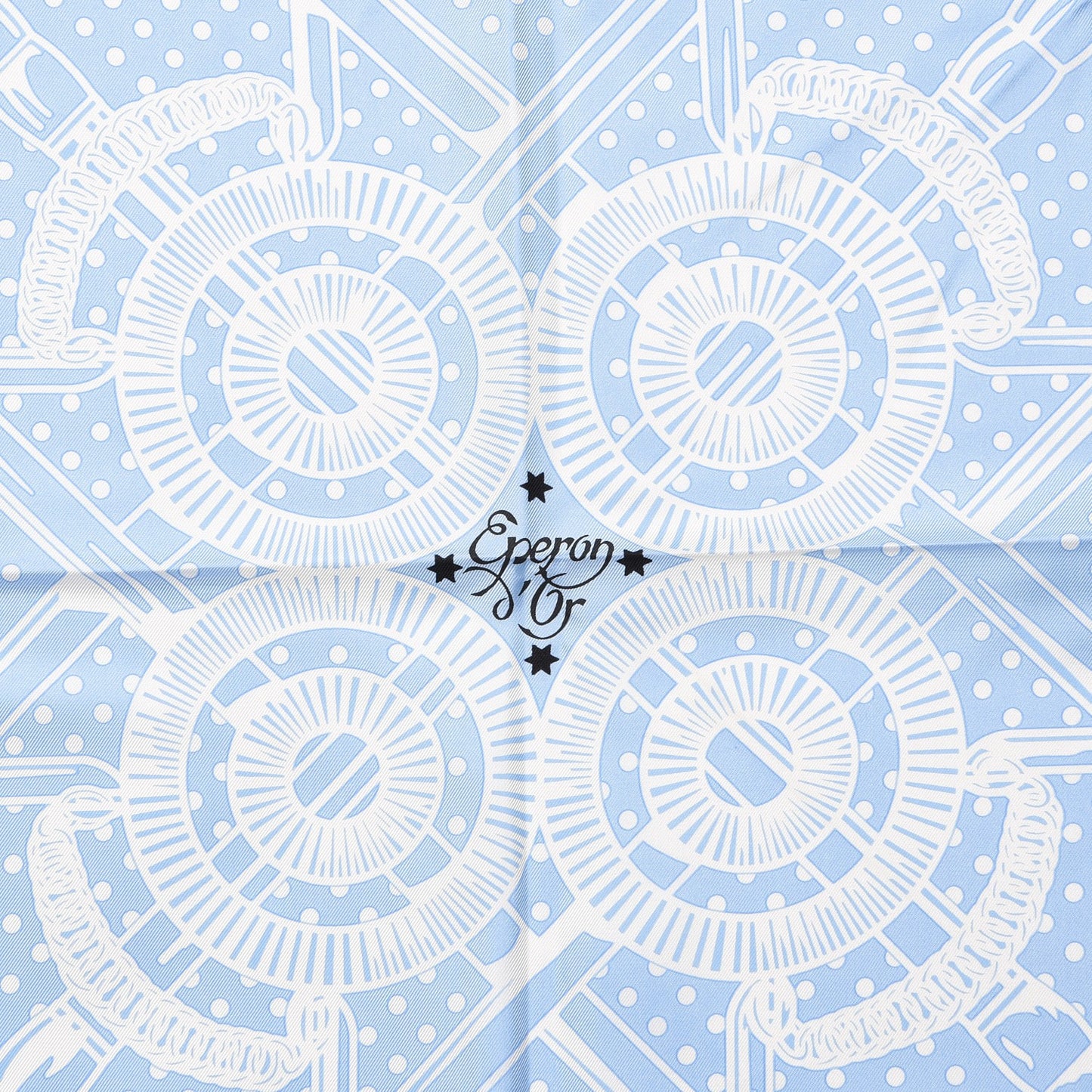 Silk Eperon D'Or Bandana Sellier Shawl 140