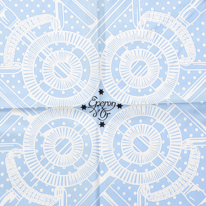 Hermes Silk Eperon D'Or Bandana Sellier Shawl 140 4 of 5