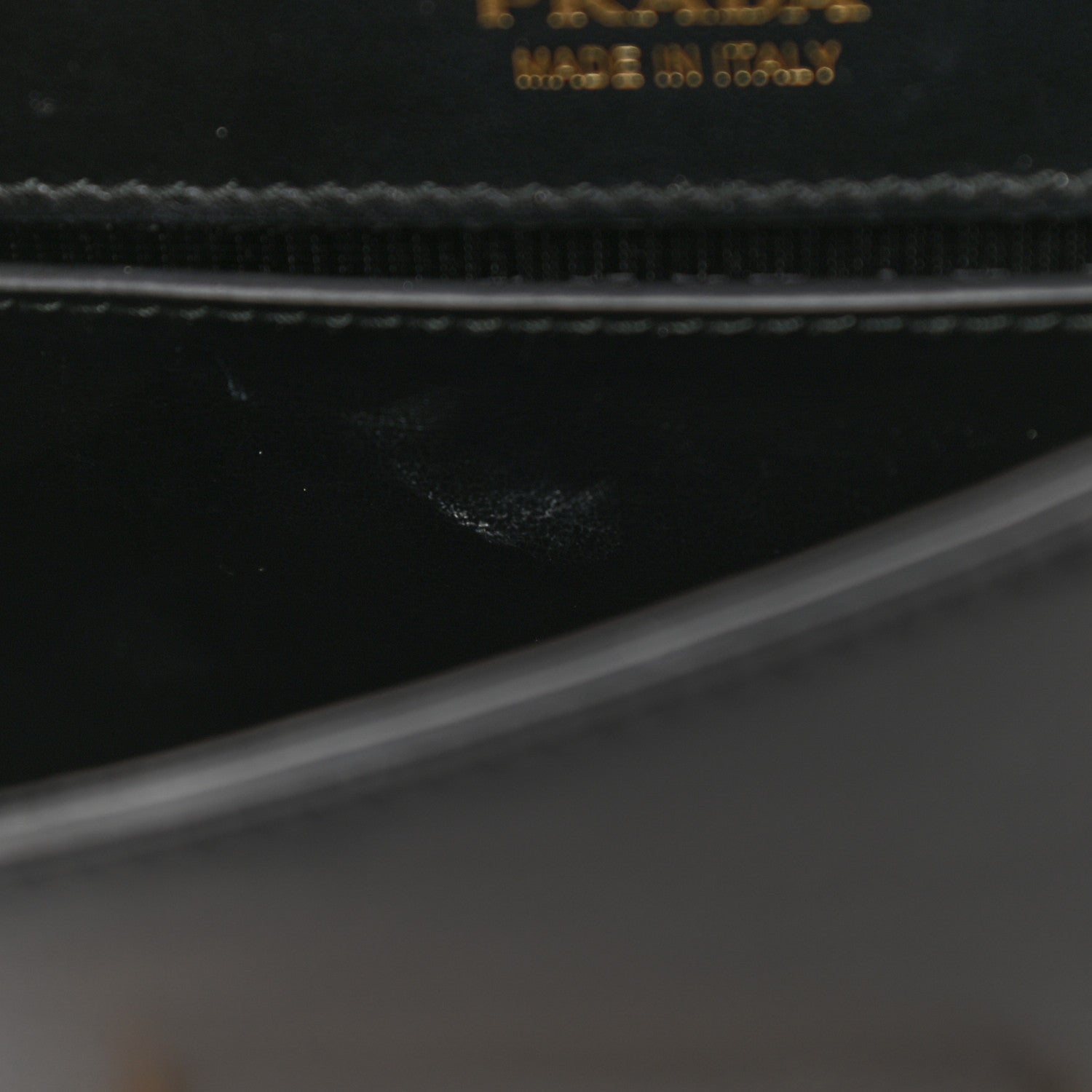 Prada Saffiano City Calf Cahier Belt Bag Black 10 of 12